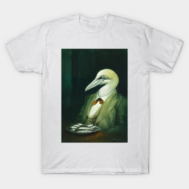 Mr Gannet T-Shirt by mictomart